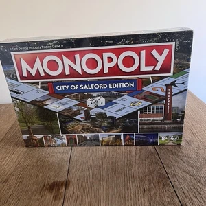 Monopoly City of Salford Edition Gioco da Tavolo NUOVO E SIGILLATO Greater Manchester - Foto 1 di 7