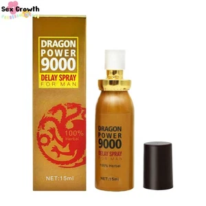 DRAGON Power 9000 Spray For Men Last Longer Sex Strength Premature Ejaculation - Picture 1 of 4