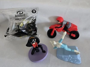 4 Incredibles 2 Disney Movie, McDonald's Toys, Fro Zone, Violet, Elasticycle, Edna - Bild 1 von 14