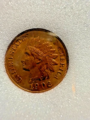 1902 1C RD Indian Cent  BU 65          Lot #1173 - Image 1 of 4