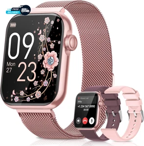 Smartwatches für Damen, Gesundheit Fitness Uhr für Android Schlaf/Herz  - Bild 1 von 4