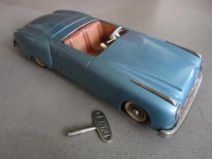 JNF Gigant, großes Blechauto um 1954, Schaltung und Lenkung, Blechspielzeug - Bild 1 von 18