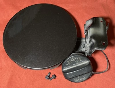 2014 2015 2016 2017 2018 MAZDA 3 Fuel Tank Door Gas Cap Titanium Flash Brown OEM - Image 1 of 4