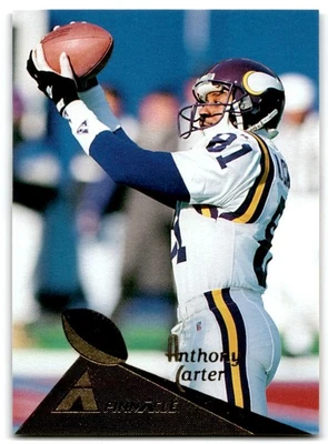 1994 Pinnacle Anthony Carter Detroit Lions #124 - Image 1 of 2