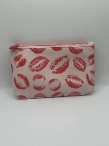 IPSY - Nylon Mini kleine Geldbörse/Make-up mit roten Lippen - Bild 1 von 12