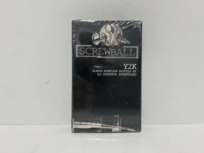 SCREWBALL Y2K Sampler Cassette Single Hosted by DJ Stretch Armstrong 1999 SEALED - Image 1 of 3