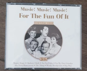 3 CDs Music! Music! Music! For The Fun Of It Essential Gold Coll. EXCELLENT!! - Picture 1 of 8