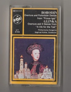 Borodin / Glinka Philamonia Hungarica Siegfried Kohler Conductor Cassette - Picture 1 of 4