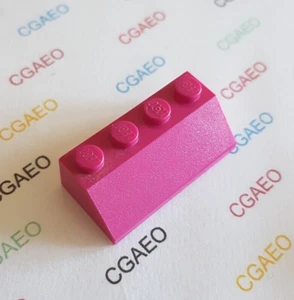 1 x Lego 3037 Slope 45 2 x 4 - MAGENTA - Imagen 1 de 1