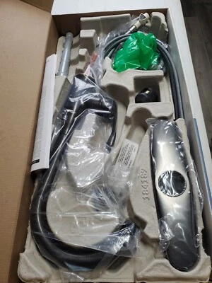 Moen 87966BRB Kaden 地中海青铜单手柄推拉式厨房龙头  — 第 1/2 张图片