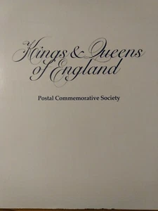 Kings And Queens Of England- Postal Commemorative Society- 1st Day Covers. - Picture 1 of 10