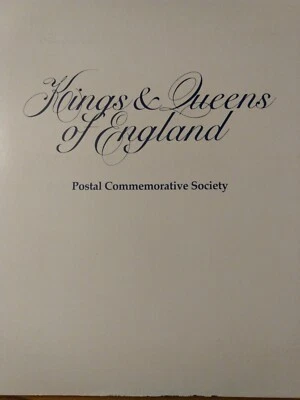  Kings And Queens Of England- Postal Commemorative Society- 1st Day Covers. - Image 1 of 4