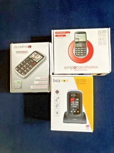 bea fon SL 720 mit T-Karte 9 Euro Guthaben -Olympia VOC Colour -Emporia Euphoria - Bild 1 von 11