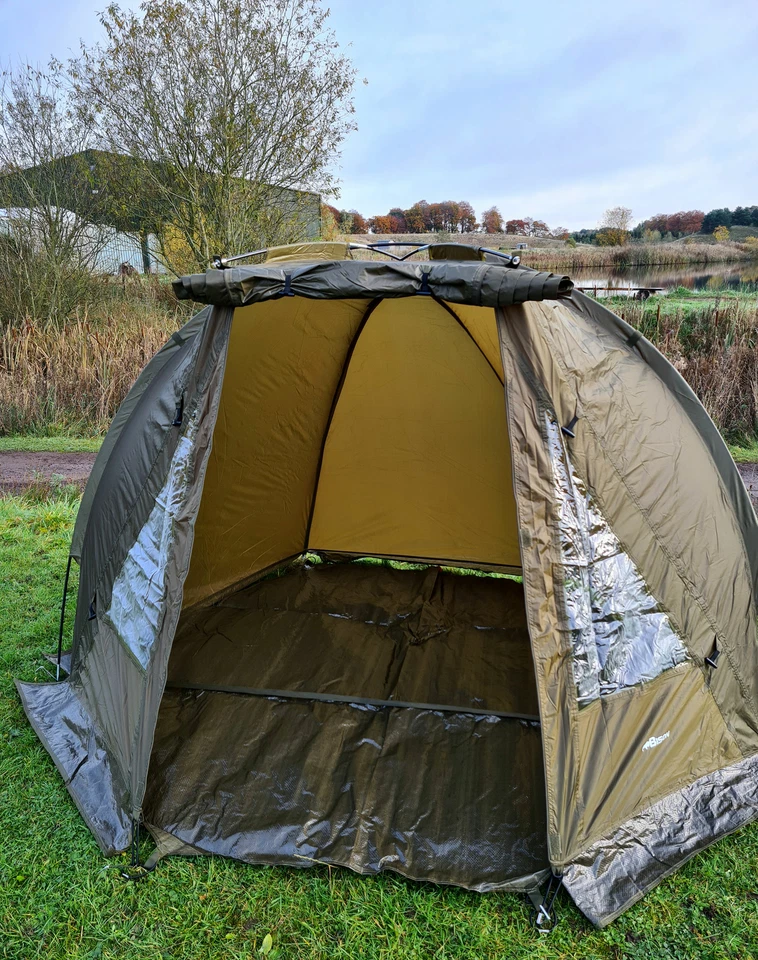 Carp Fishing Bivvy Day Shelter Tent waterproof with fully taped seems - Image 1 of 1