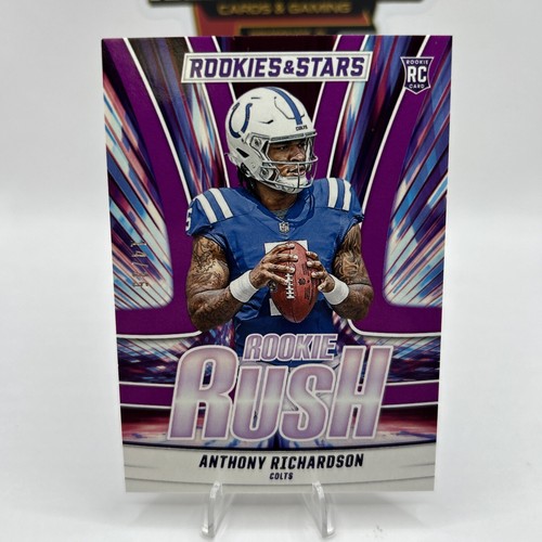 Anthony Richardson 2023 Rookies And Stars SSP Purple Rookie Rush /35 Colts
