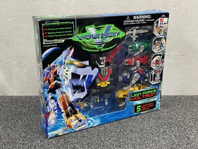 Trendmasters 1998 Lion Force Voltron The Third Dimension NIB NEW RARE UNOPENED - Image 1 of 4