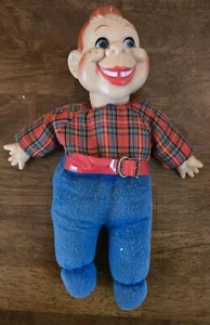 VINTAGE HOWDY DOODY PUPPE, GUMMIGEICHT & HÄNDE, SITZSACKART FÜLLUNG - Bild 1 von 6