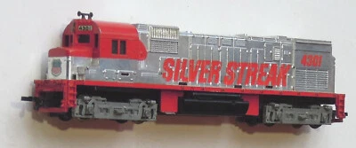 3l843 HO TYCO Silver Streak C430 питание на запчасти ремонт двигатель работает свет - Изображение 1 из 4