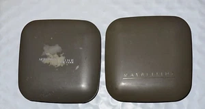 Lot of 2 Maybelline Finish matte Pressed Powder Compact LIGHT BEIGE 2, See Notes - Picture 1 of 4