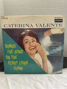 Caterina Valente Songs I’ve Sung on the Perry Como Show LP London LL-3355 Vinyl - Foto 1 di 4