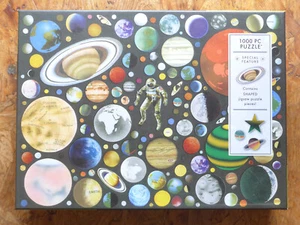 ZERO GRAVITY 1000 Piece Jigsaw Puzzle with shaped pieces by Galison - Picture 1 of 3