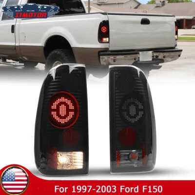 Luces traseras LED para Ford F150/99-07 1997-2003 F250 F350 Super Duty lente de humo Foto 1 de 4