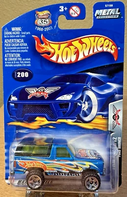 2003 Hot Wheels Final Run Series '79 Ford Bronco w/Int. Card, ORUT5 spoke wheels - Image 1 of 4