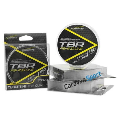 MONOFILO PESCA TUBERTINI TBR 150 MT FILO MULINELLO SURF BOLOGNESE TROTA MARE