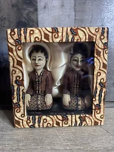 Sacred Loro Blonyo Javanese fertility statues (2 Become 1) Love Statue! - Picture 1 of 11