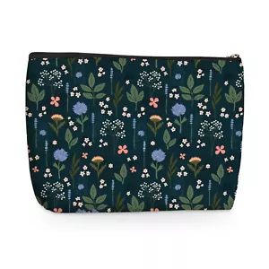 Floral Pattern Makeup Bag Waterproof Cosmetic Travel Bag Pouch for Women Girl... - Picture 1 of 6