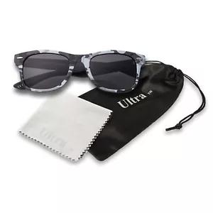 Lunettes De Soleil Camouflage Grises Pour Enfants UV400 Classiques - Imagen 1 de 9
