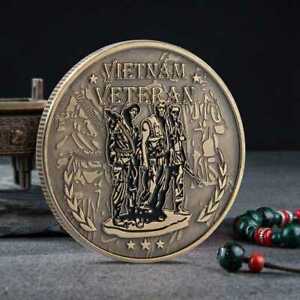 Vietnam War Veteran Commemorative Coin Collection Arts Gifts Souvenir