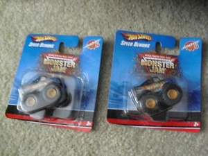 Lot of 2 2007 Hot Wheels Speed Demons Monster Jam Trucks K4786 NIP - Picture 1 of 1