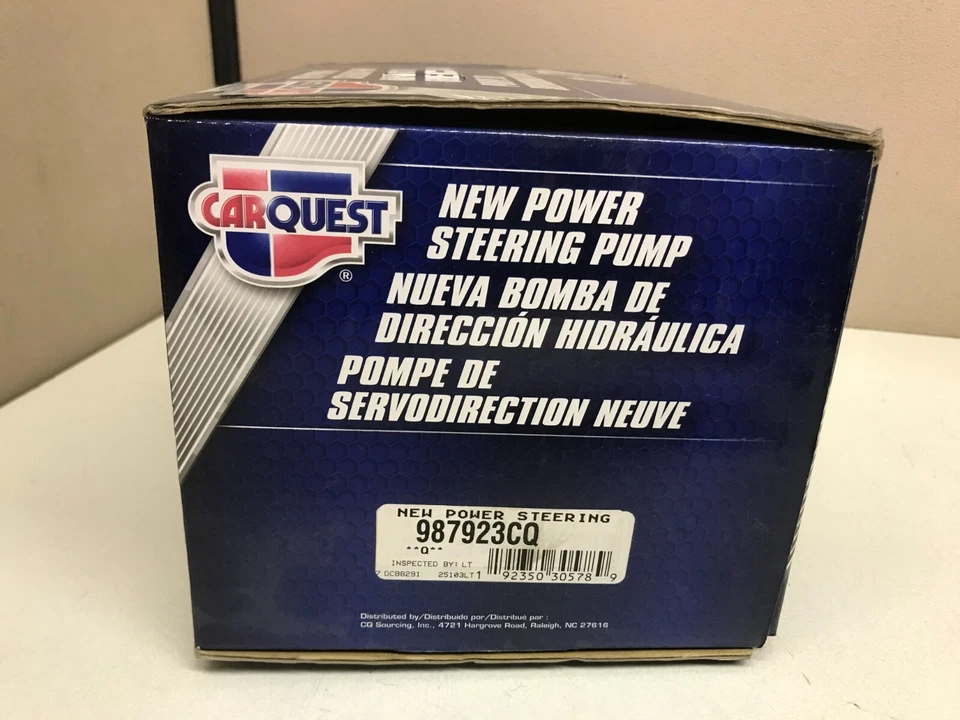 NEW Carquest Power Steering Pump 987923CQ - Image 1 of 1