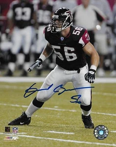 Keith Brooking Atlanta Falcons signed autographed 8x10 photo COA  - Picture 1 of 1