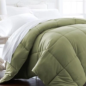 Kaycie Gray Hotel Collection - Premium Down Alternative Comforter - 6 colors - Picture 1 of 7