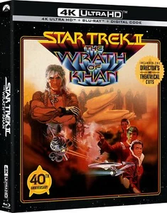 Star Trek II The Wrath of Khan 4K UHD Remastered with Special Features - Foto 1 di 2
