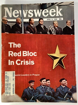 Журнал Newsweek 1968 Чешский LBJ Никсон Пороги Аборт Гавайи Боб Хоуп Дир Реклама! - Изображение 1 из 4