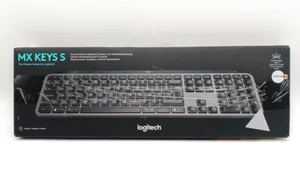 Logitech MX Keys S kabellos-Tastatur - Graphit AZERTY Belgier (Ohne Zubehör) - Bild 1 von 4