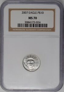 2007 U.S. $10 - American Platinum Eagle - NGC MS70