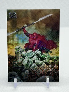 2024 Topps Star Wars Chrome Galaxy The Crimson Crusader Mojo Refractor/50 - Imagen 1 de 2