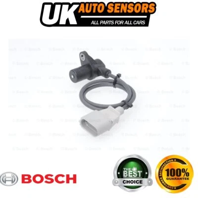 Fits Audi A4 A8 A6 Allroad 3.7 4.2 5.2 + Other Models Bosch Crankshaft Sensor - Image 1 of 4