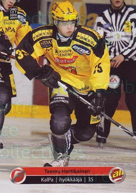 2008-09 Finnish Cardset #302 Teemu Hartikainen - Image 1 of 1