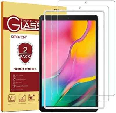 OMOTON Screen Protector for Samsung Galaxy Tab A 10.1 2019 T510 T515 2 Pack - Image 1 of 3