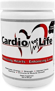 2 Cardio For Life  L-Arginine Supplement Grape Flav EXP 12/26 FREE PRIORITY SHIP - Picture 1 of 6