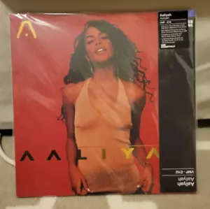 AALIYAH S/T Rose Marbled 2xLP Vinyl Me Please w/ VMP Art Print + Obi NM/NM - Picture 1 of 3