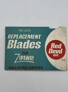 1 RED DEVIL WALLPAPER STRIPPER BLADES, fits 3275 Vintage - Picture 1 of 4