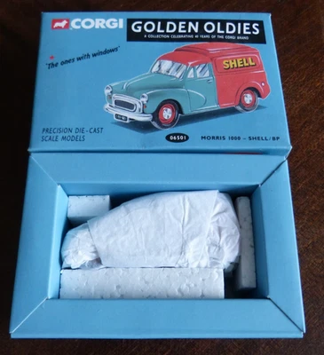 Corgi Modell 1:43 - 06501 Morris 1000 Shell Lieferwagen OVP limitiert Nr. 4060 - Bild 1 von 4