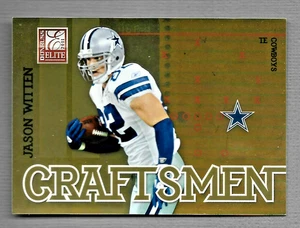 JASON WITTEN 2011 DONRUSS ELITE CRAFTMEN SP INSERT CARD #14 476/999 COWBOYS - Bild 1 von 2