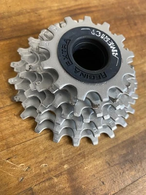 VINTAGE REGINA CX-S EXTRA  AMERICA 7 SPEED 13-23T ISO THREADED FREEWHEEL - Image 1 of 4